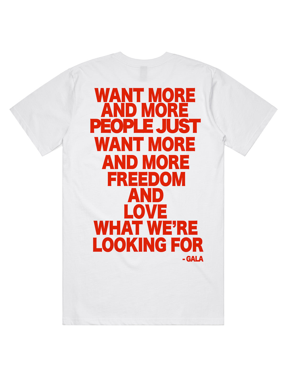 "FREEDOM AND LOVE TEE"